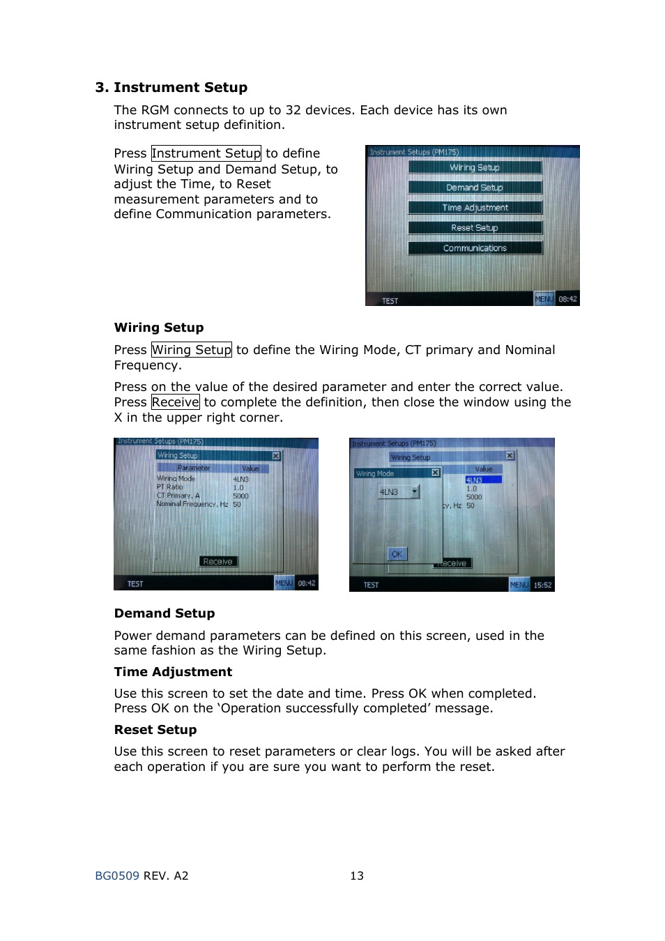 SATEC RGM180 User Manual | Page 13 / 24
