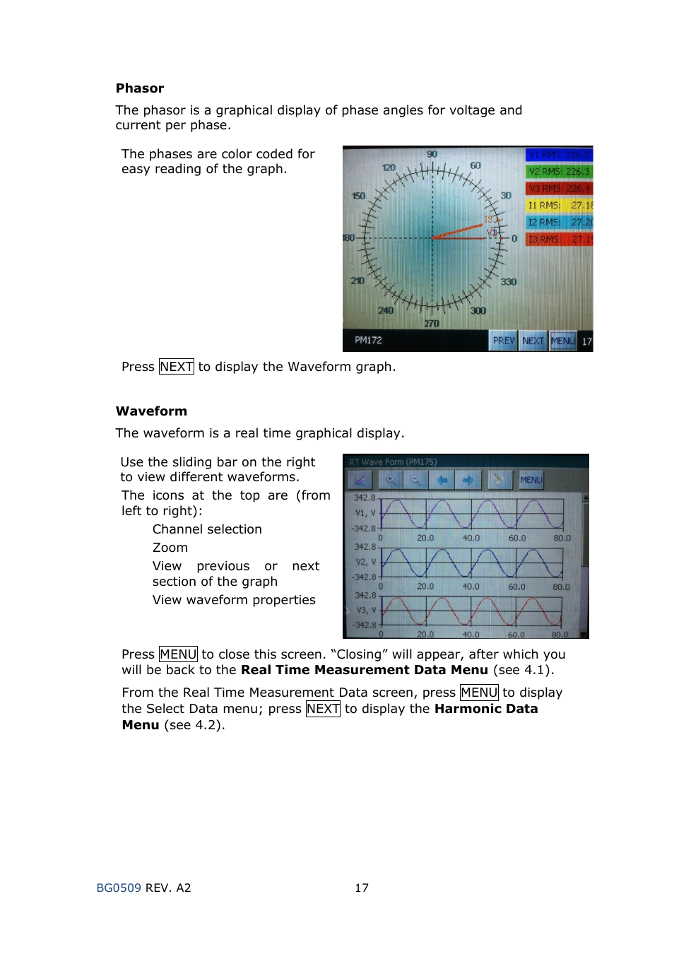 SATEC RGM180 User Manual | Page 17 / 24
