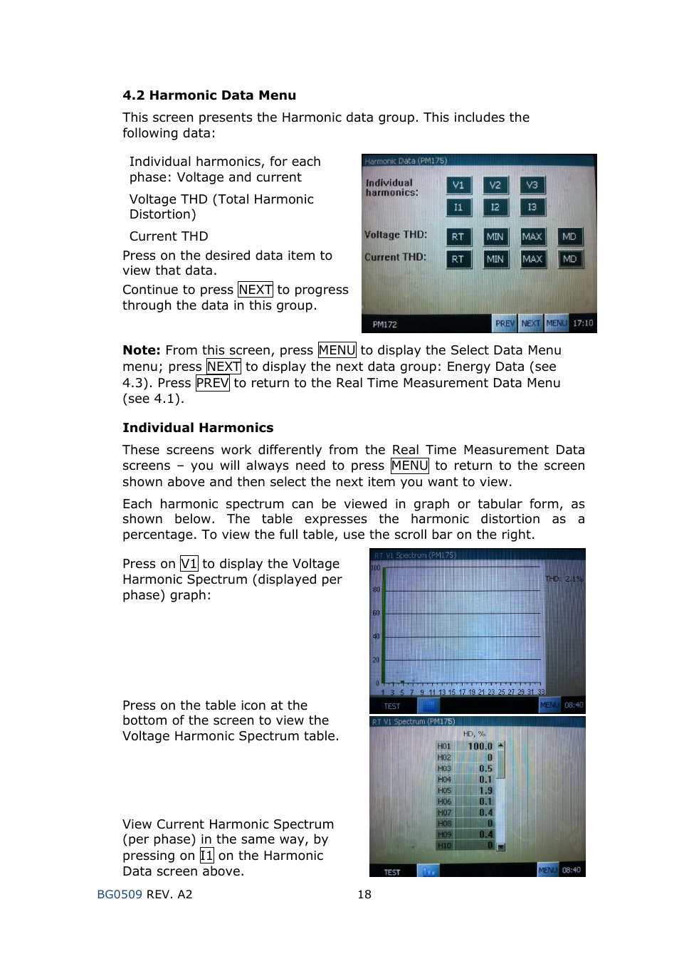 SATEC RGM180 User Manual | Page 18 / 24