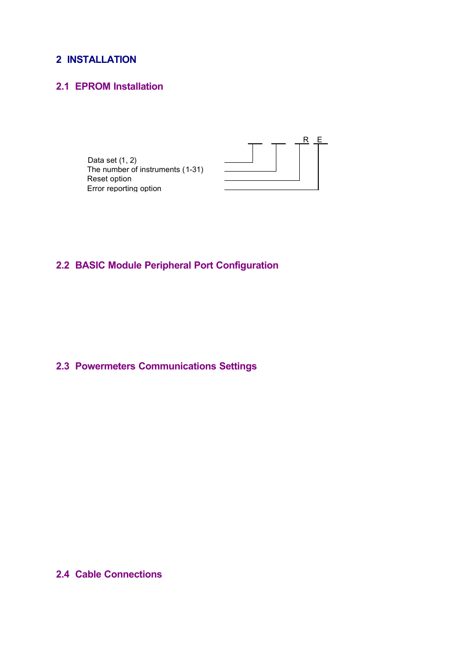 2 installation | SATEC 1771DB User Manual | Page 5 / 17