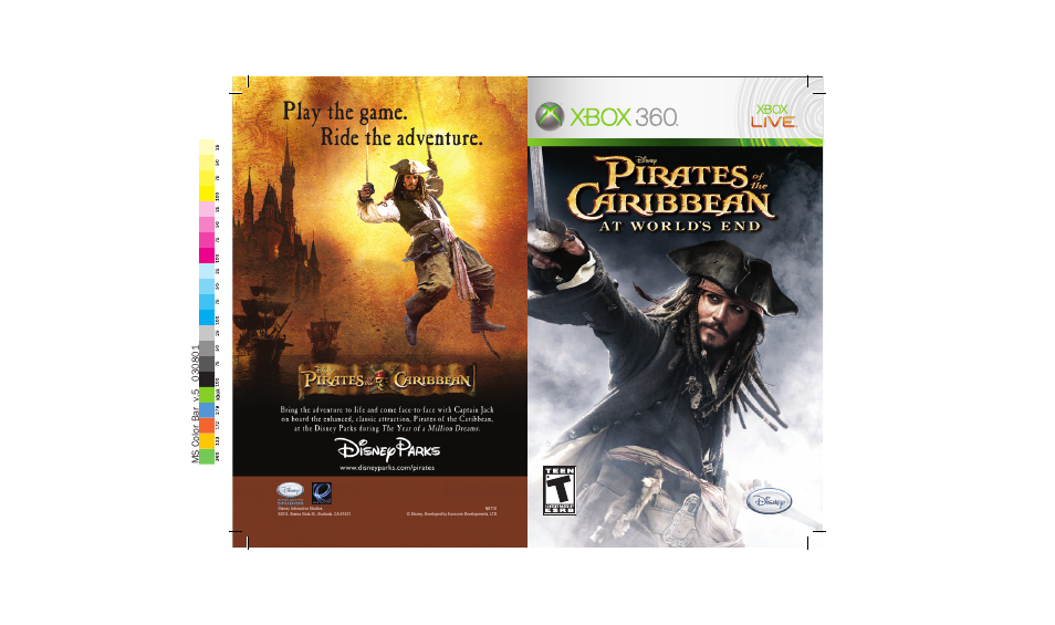 Disney Interactive Studios Pirates of the Caribbean: At World's End for Xbox 360 User Manual | 12 pages