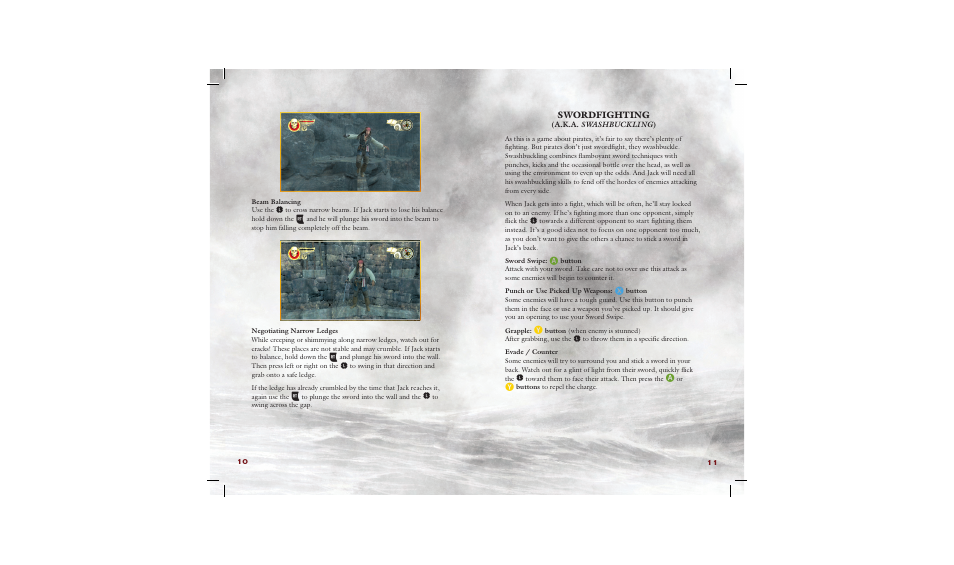 Swordfighting | Disney Interactive Studios Pirates of the Caribbean: At World's End for Xbox 360 User Manual | Page 7 / 12