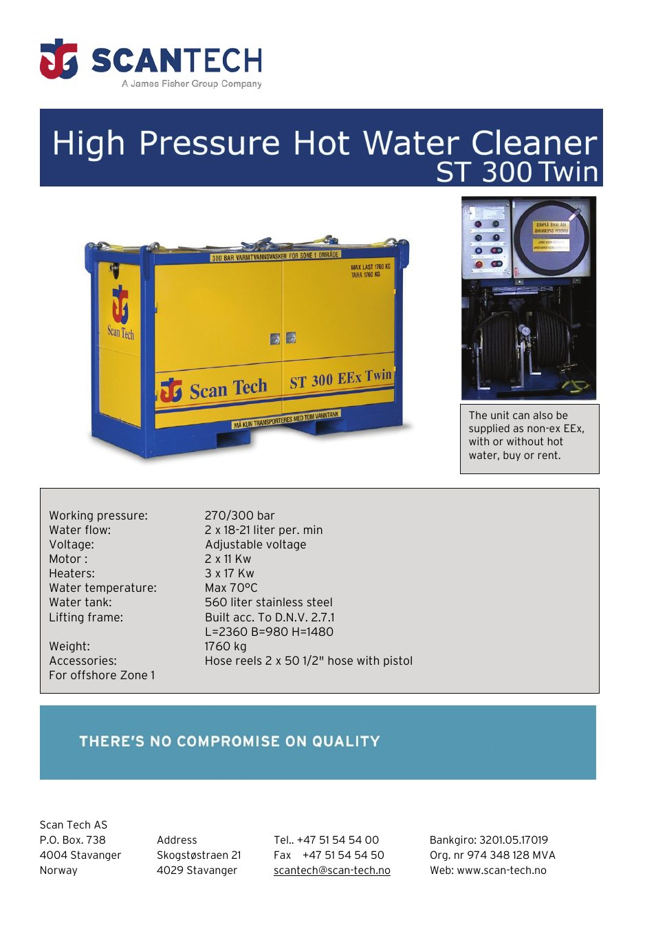 Scan Tech ST 300 Twin User Manual | 1 page