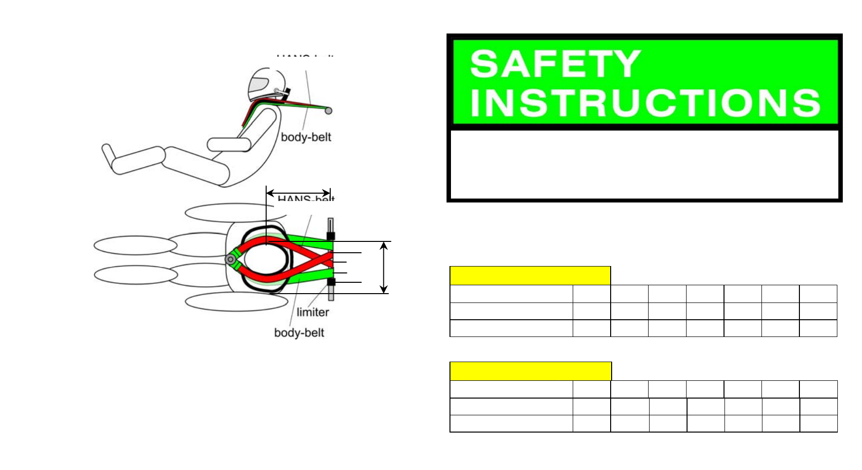 Xy z | Schroth Racing All models - Competition Instructions User Manual | Page 19 / 65