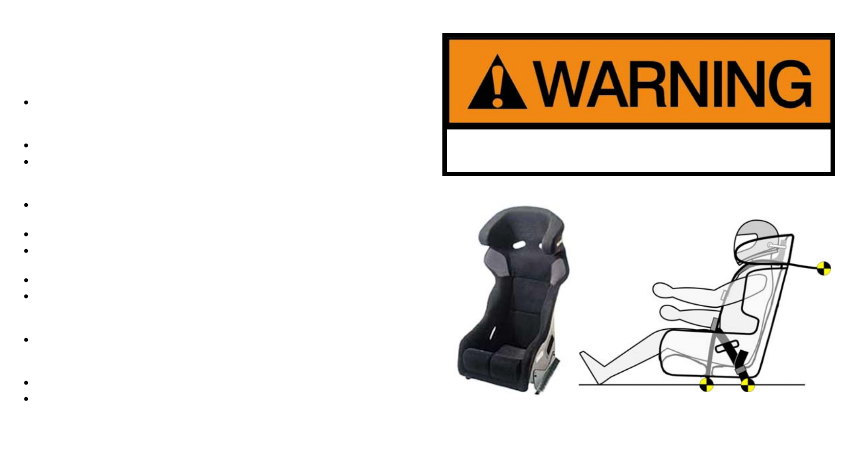 Wearing your racing harness safe | Schroth Racing All models - Competition Instructions User Manual | Page 51 / 65