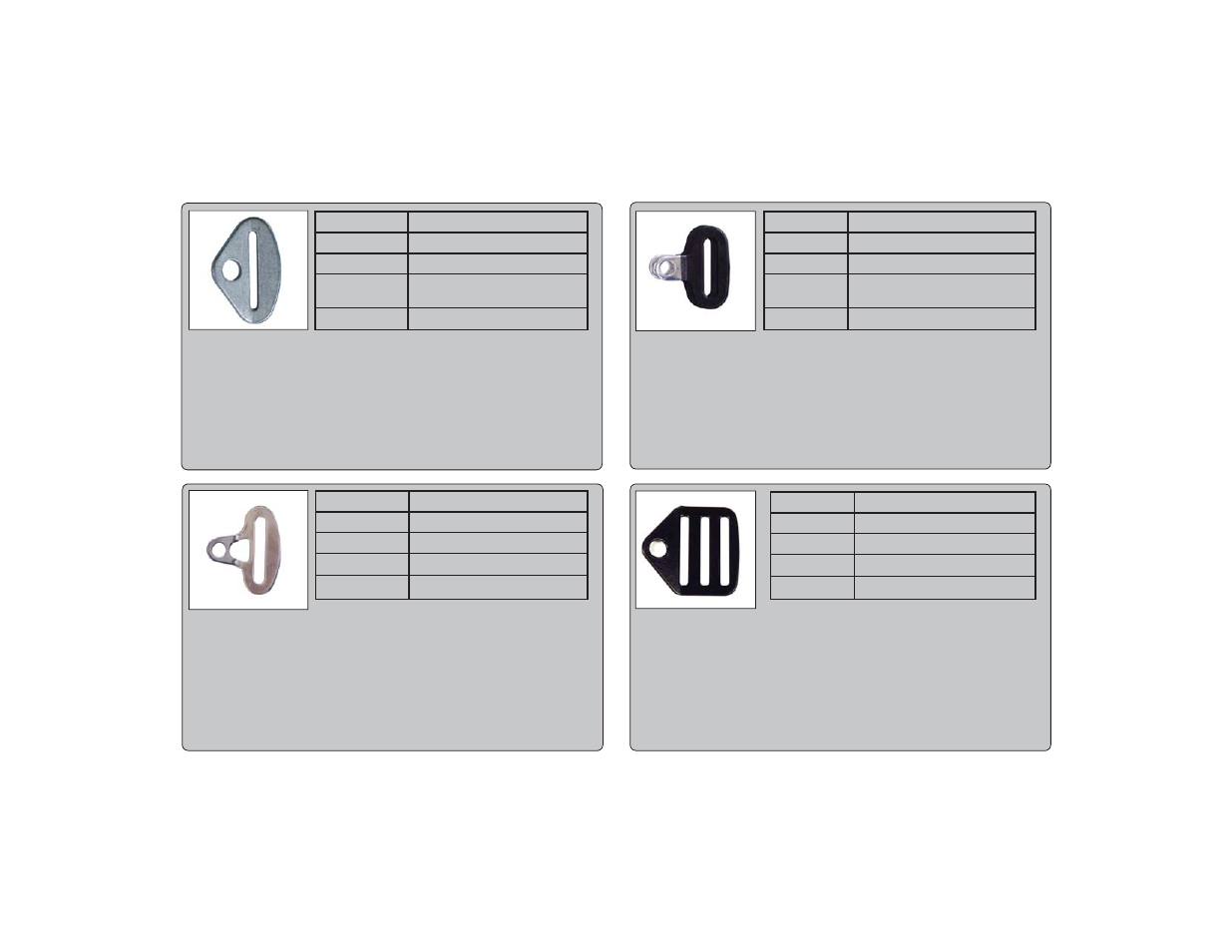 End fittings | Schroth Racing All models - Hardware Guide User Manual | Page 3 / 7
