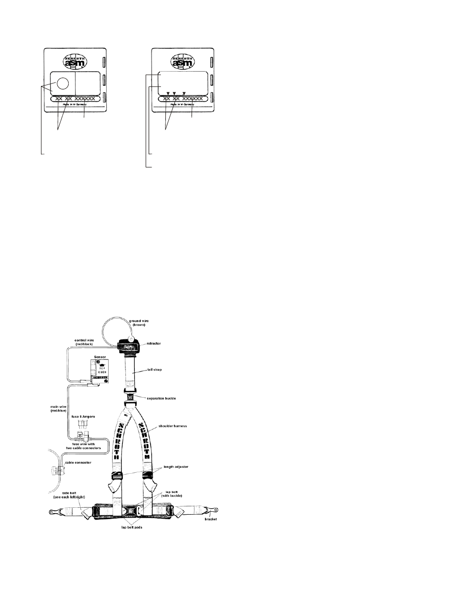 Remember, For safety’s sake, always buckle up, Package contents | Mdi inc, Installation hardware | Schroth Racing AutoControl User Manual | Page 8 / 20