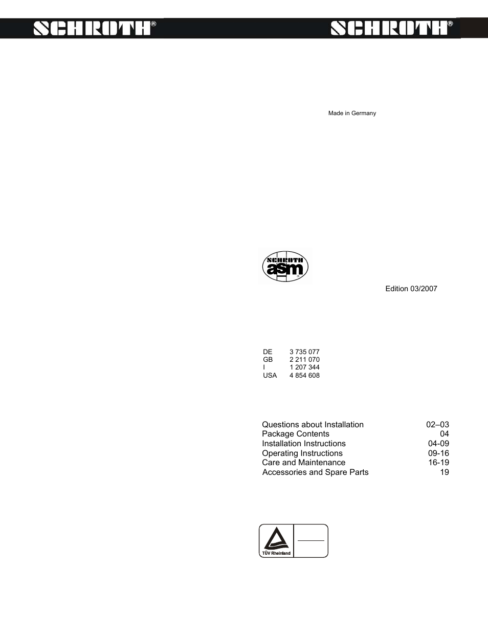 Schroth Racing QuickFit And QuickFit Pro VW/Audi/Seat/Skoda (VW-A-S-S) User Manual | 12 pages