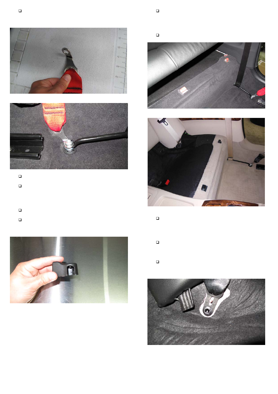 Schroth Racing QuickFit And QuickFit Pro BMW E82 / E92 / E92 LCI User Manual | Page 6 / 12