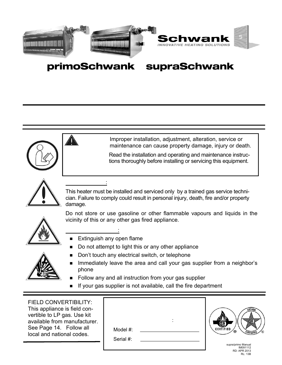 Schwank supraSchwank User Manual | 38 pages