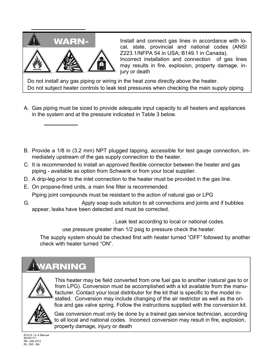 Warning, Warn | Schwank ecoSchwank-X User Manual | Page 14 / 35