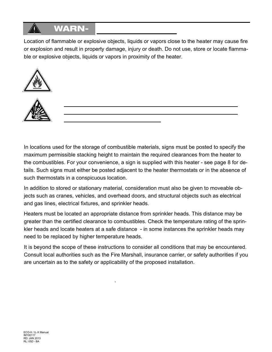 Warn | Schwank ecoSchwank-X User Manual | Page 6 / 35