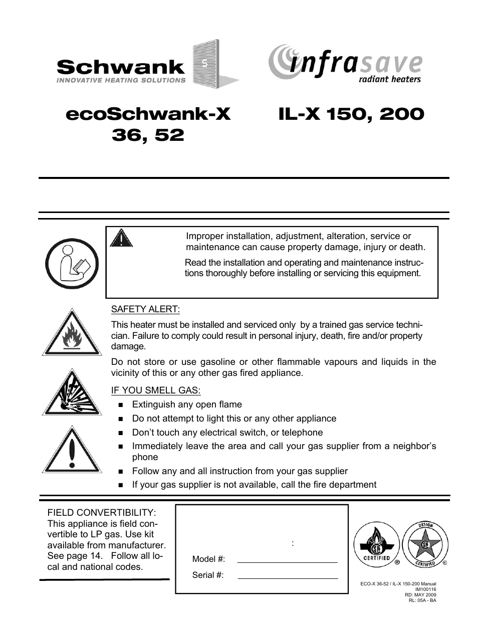 Schwank ecoSchwank-X 52 User Manual | 36 pages