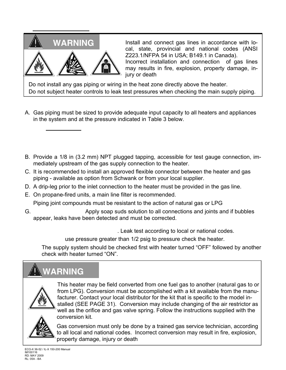 Warning | Schwank ecoSchwank-X 52 User Manual | Page 14 / 36