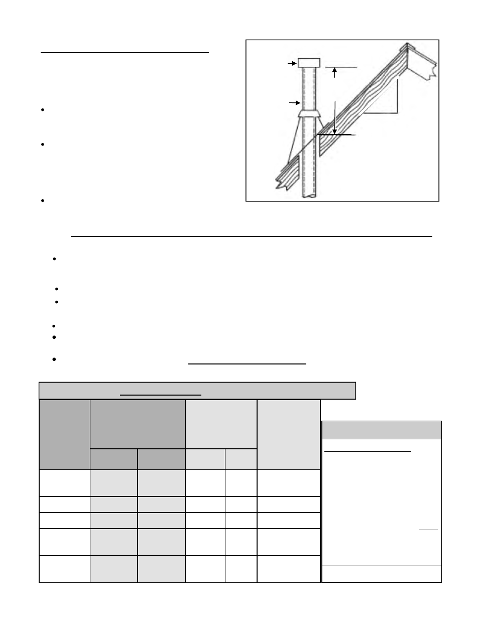 Tube heater length + combustion air duct + vent | Schwank premierSchwank IQ User Manual | Page 33 / 67