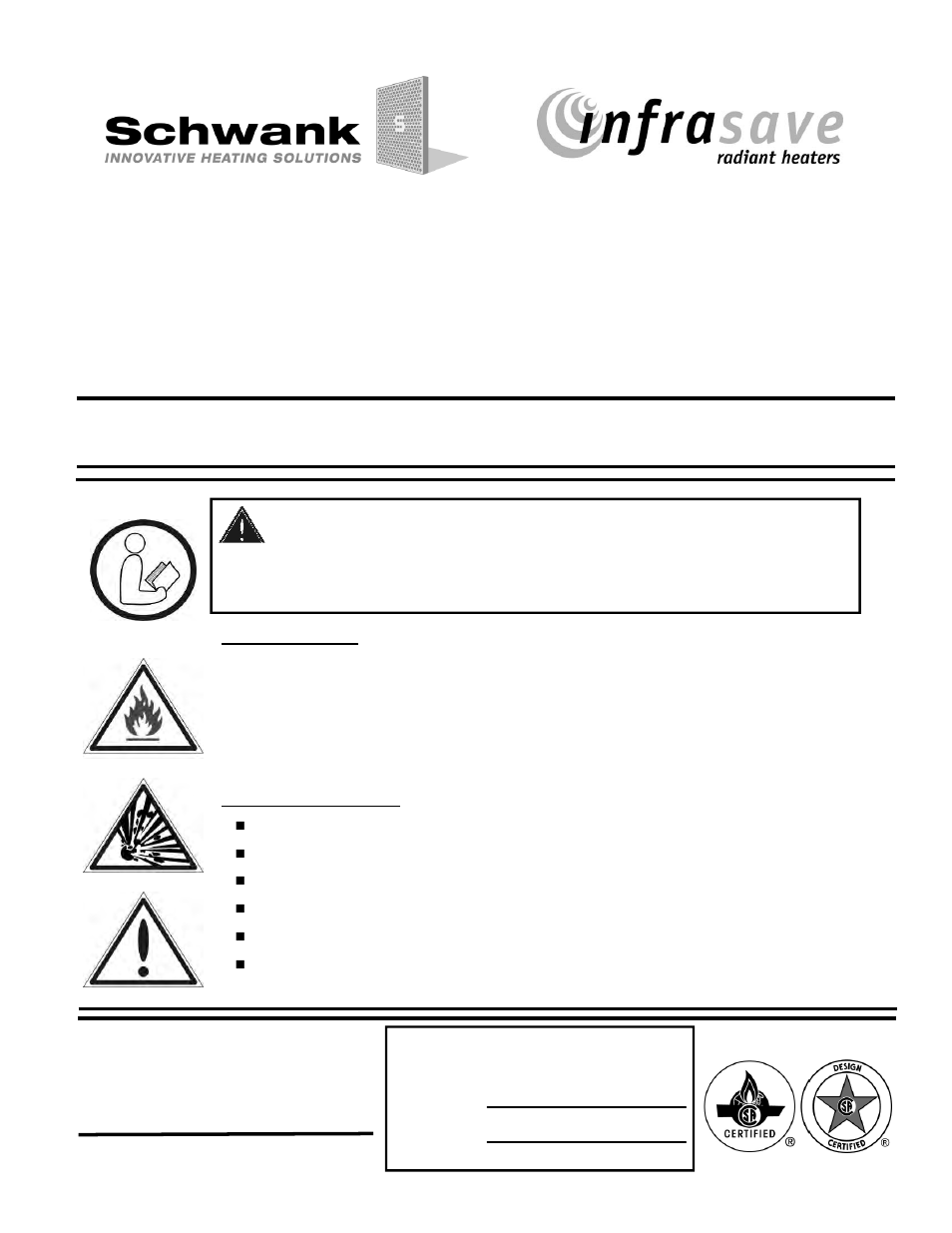 Schwank builderSchwank  S100U User Manual | 69 pages
