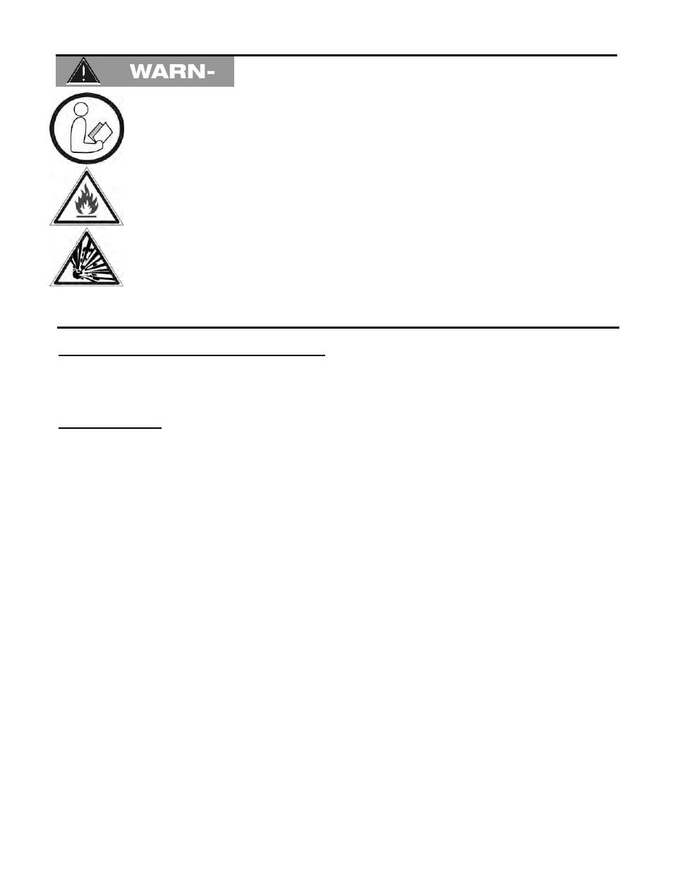 Warn, Inspect product upon receipt, Application | Schwank P40U Fenwal User Manual | Page 4 / 51