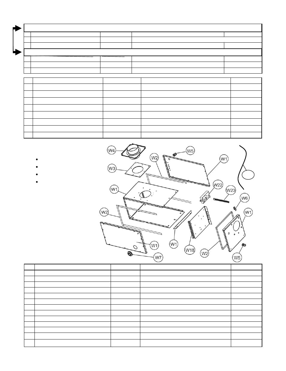 Parts unique to, P40u-p, P40u-w | P40u-ip, P40u-iw, Burners with, Ignition control, Models: p40u-f; p40u-i-f, Fenwal | Schwank P40U Fenwal User Manual | Page 46 / 51