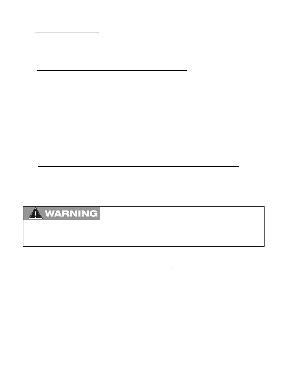 Warning | Schwank P40U Fenwal User Manual | Page 9 / 51