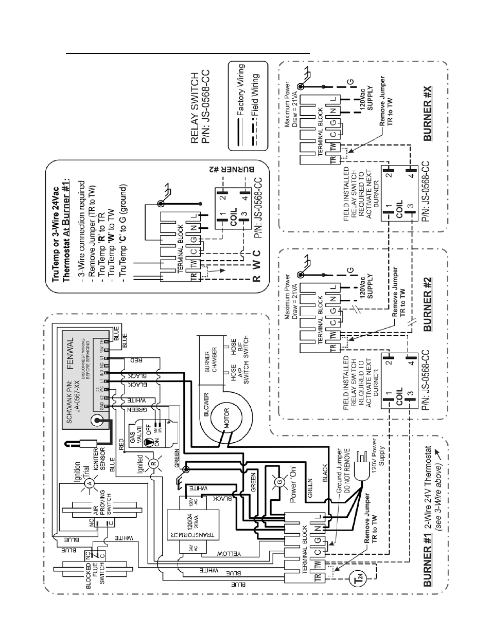 Multiple tube heaters per thermostat: fenwal dsi | Schwank compactSchwank P40-R User Manual | Page 30 / 53