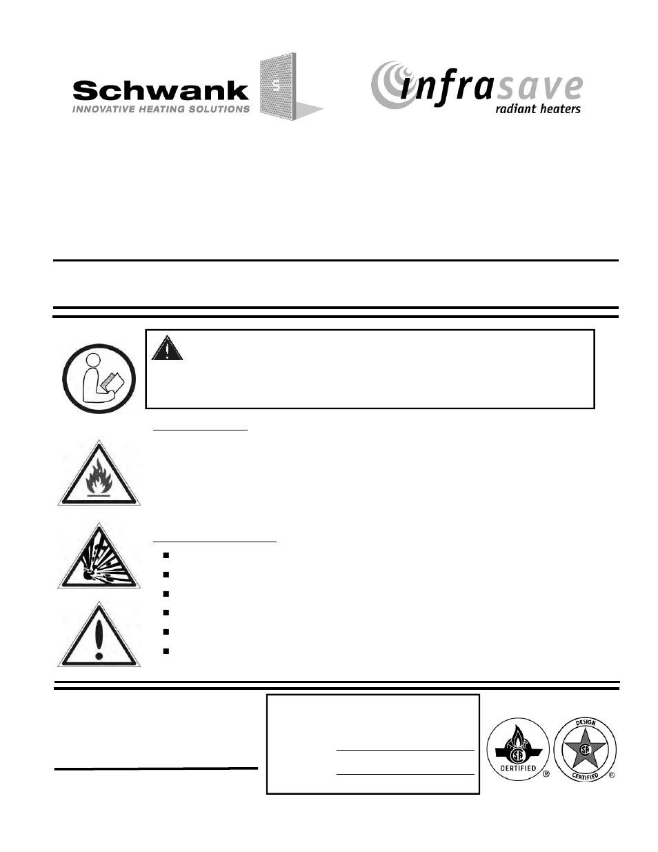 Schwank 2-Stage Series User Manual | 59 pages