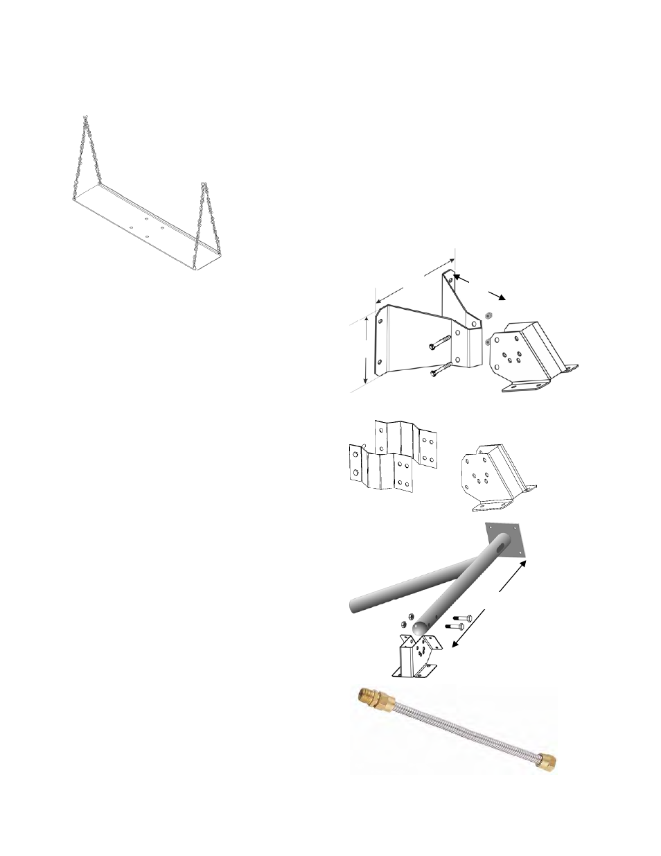 Heater mounting hardware options | Schwank bistroSchwank 2-Stage User Manual | Page 42 / 45