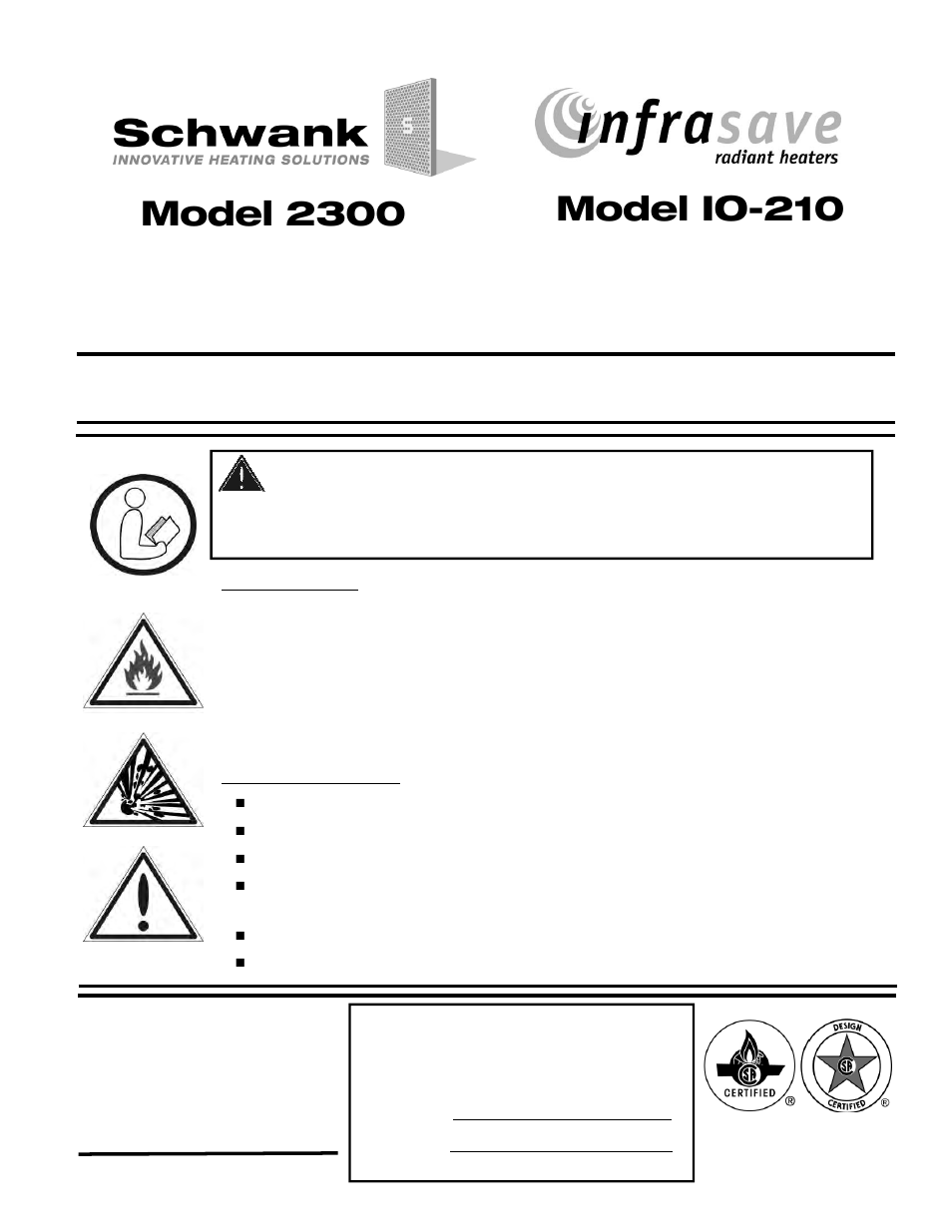 Schwank supremeSchwank IO-210 User Manual | 35 pages