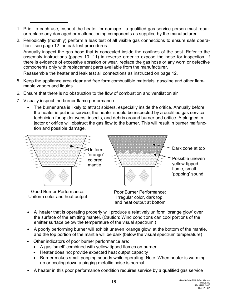 Maintenance | Schwank Parasol Series Post Mount 24 volt User Manual | Page 16 / 29