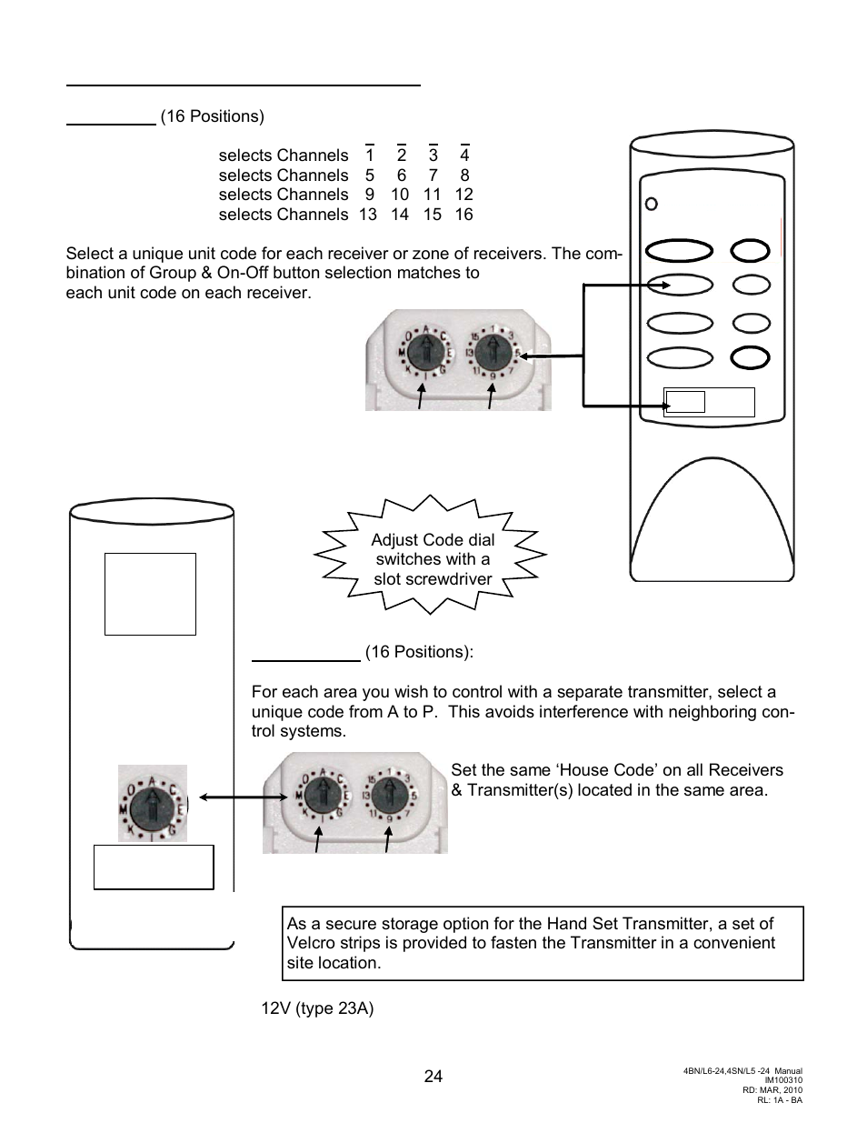 Schwank Parasol Series Post Mount 24 volt User Manual | Page 24 / 29