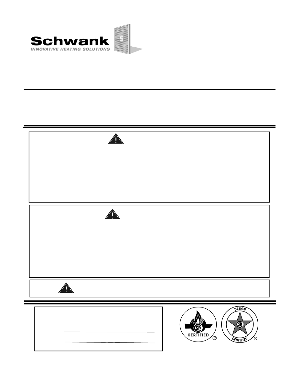 Schwank sportSchwank User Manual | 25 pages