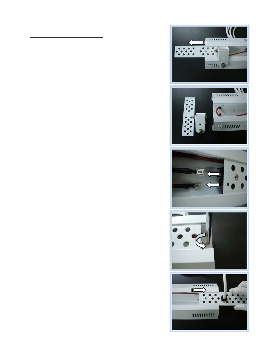 Step 4, Step 5, Step 6 | Step 7, Heat lamp replacement | Schwank IEP-1520 User Manual | Page 16 / 18