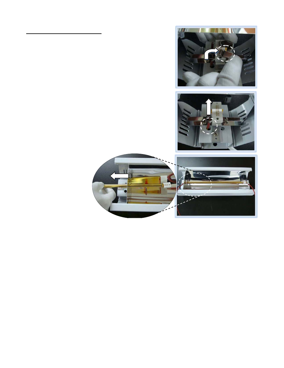 Step 8, Step 9, Step 10 | Step 11, Heat lamp replacement | Schwank IEP-1520 User Manual | Page 17 / 18