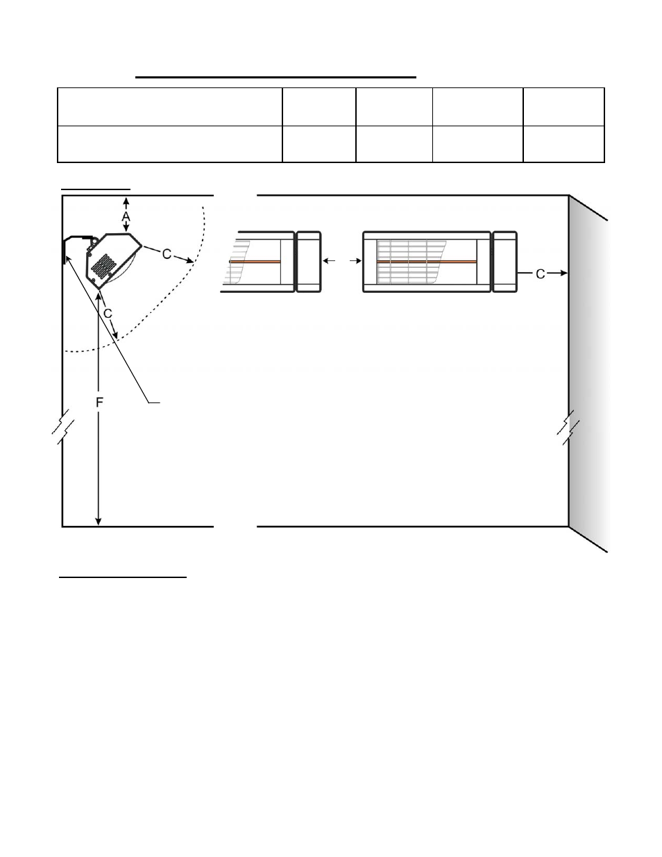 Minimum, Iep 1524, Heater mounting | Schwank IEP-1524 User Manual | Page 10 / 18