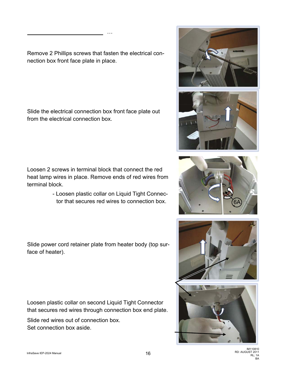 Step 4, Step 5, Step 6 | Step 7, Step 8 | Schwank IEP-2024 User Manual | Page 16 / 18