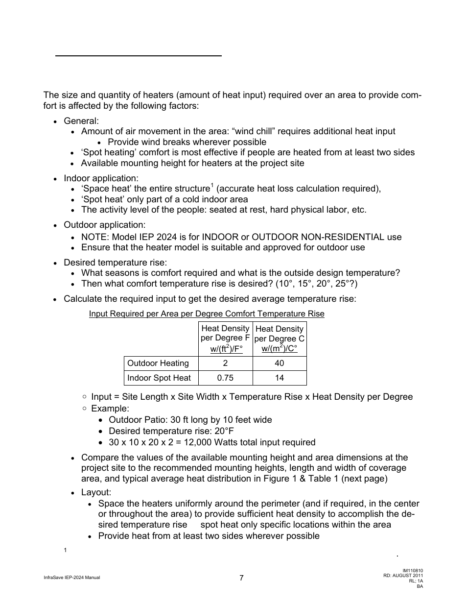 Project design guidelines | Schwank IEP-2024 User Manual | Page 7 / 18