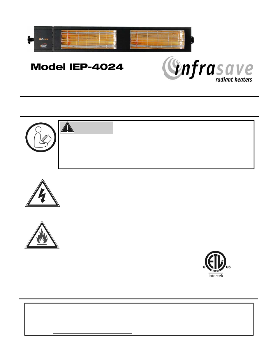 Schwank IEP-4024 User Manual | 19 pages