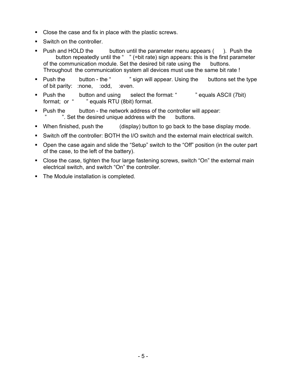 Schwank ThermoControl Plus Series CM-485 User Manual | Page 5 / 23
