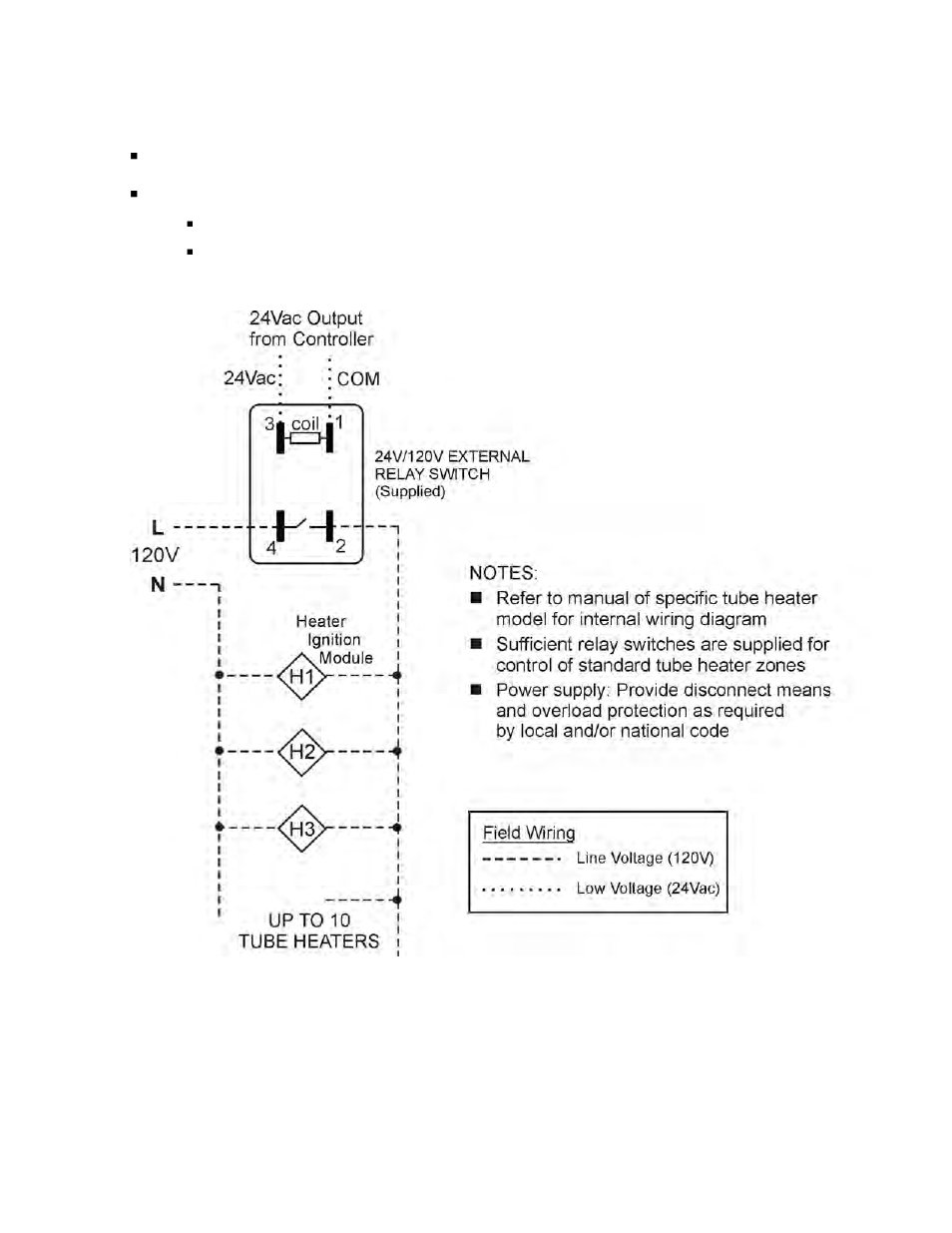 8 wiring diagrams, Thermocontrol plus 2 8.1 standard tube heaters | Schwank ThermoControl Plus 2 User Manual | Page 31 / 37