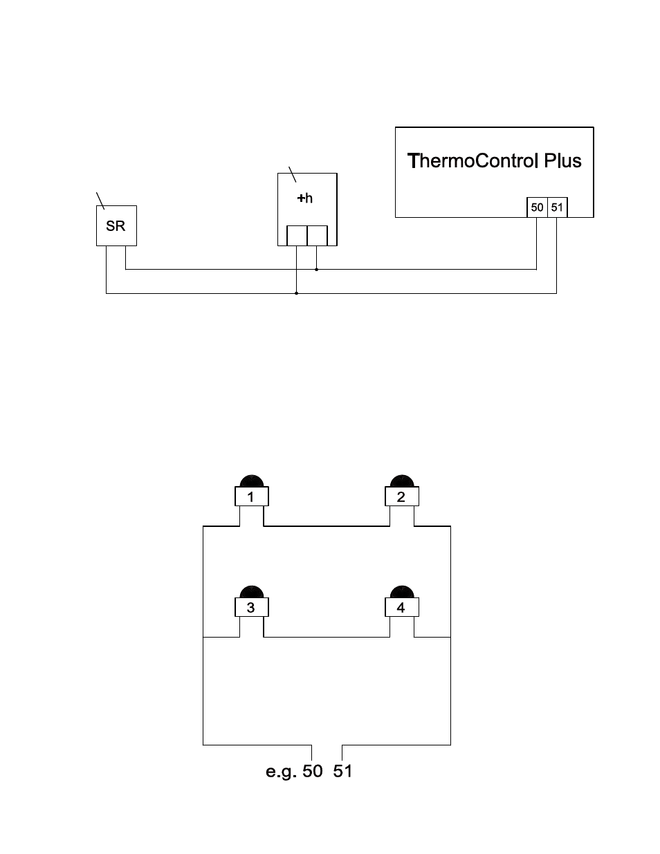 5 wiring diagram: accessories, Option 1: override button (typical zone wiring) | Schwank ThermoControl Plus 2 User Manual | Page 36 / 37