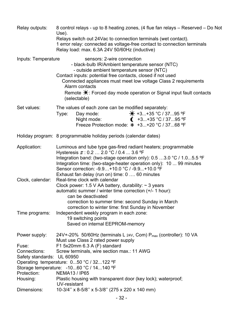 7 technical | Schwank ThermoControl Plus 4 User Manual | Page 32 / 39