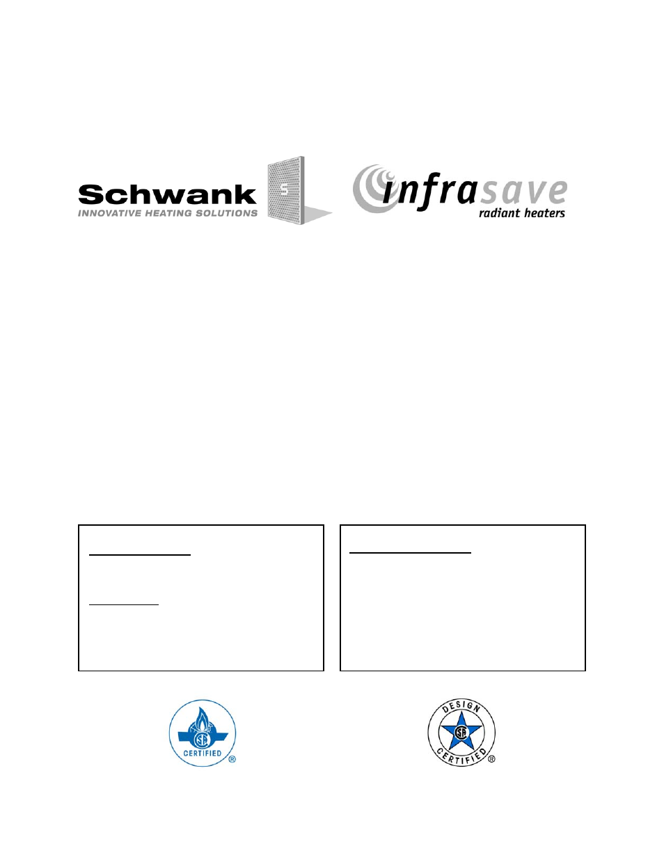 Schwank IT(U) User Manual | 39 pages