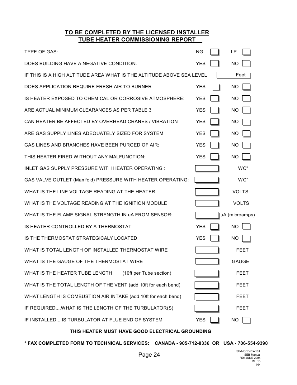 Schwank SEB(U) User Manual | Page 28 / 35