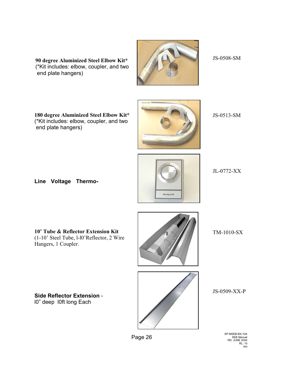 Schwank SEB(U) User Manual | Page 30 / 35