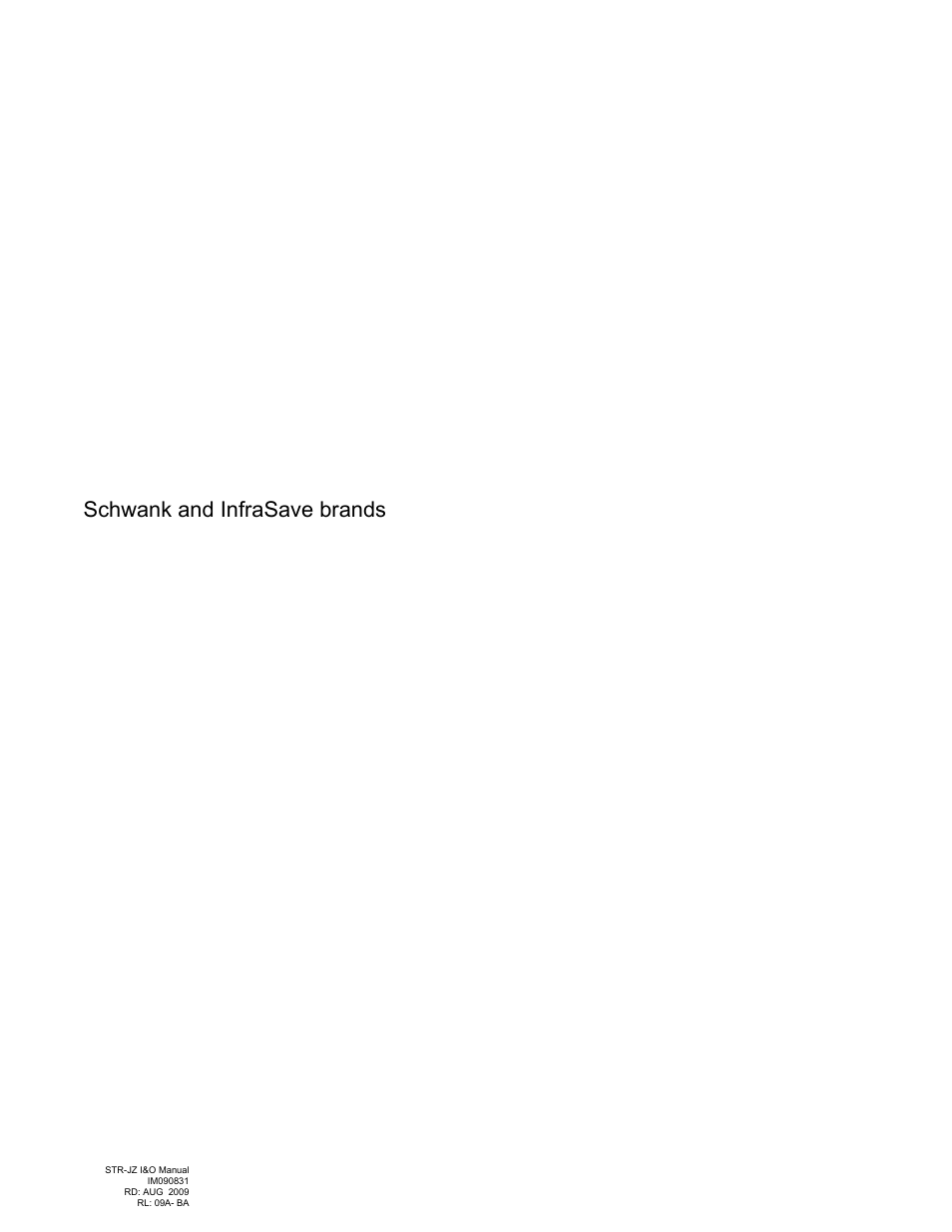 Schwank STR-JZ User Manual | Page 2 / 54