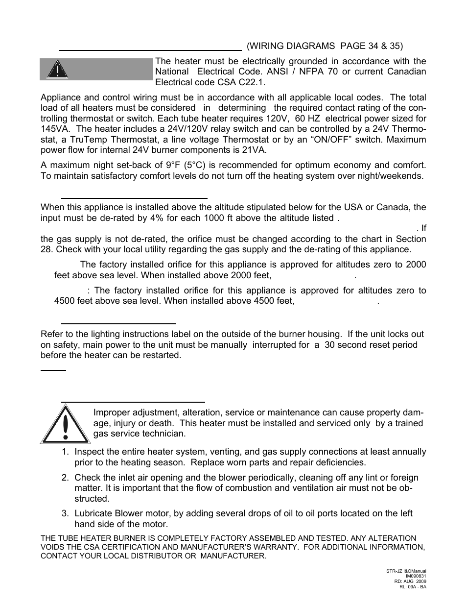 Notice | Schwank STR-JZ User Manual | Page 33 / 54