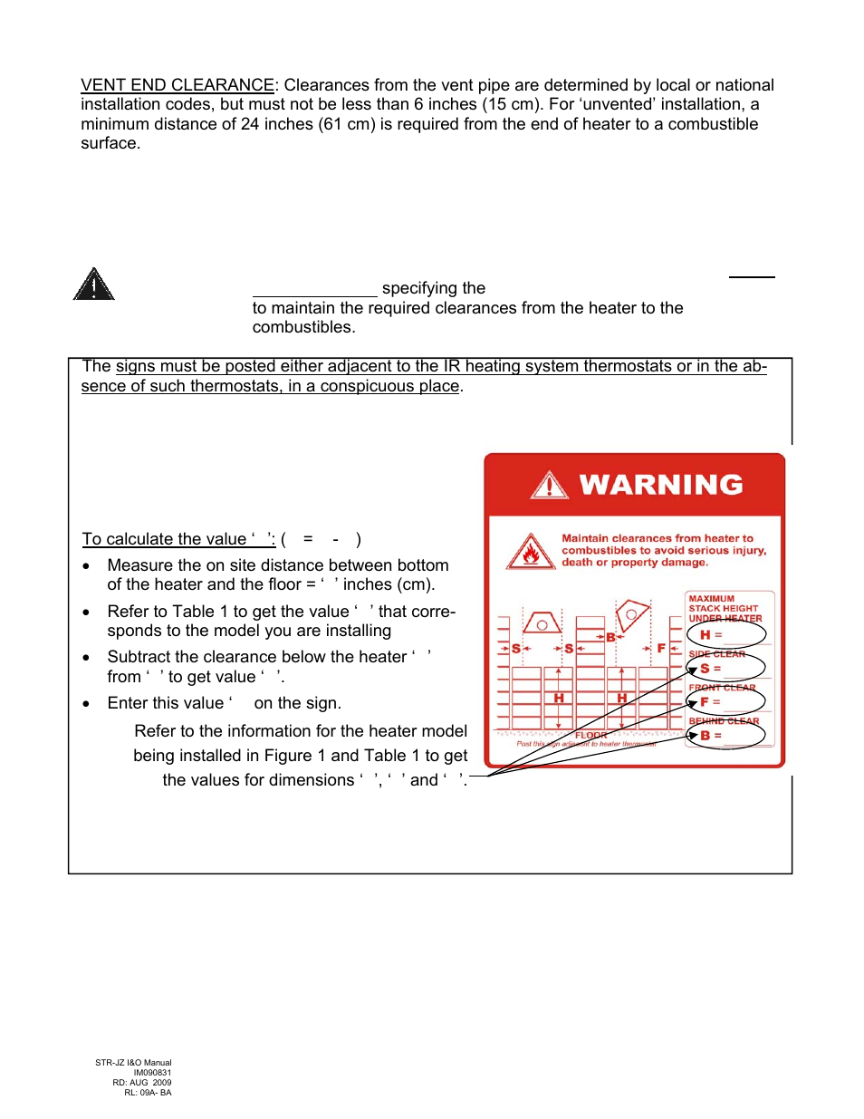 Warning | Schwank STR-JZ User Manual | Page 8 / 54