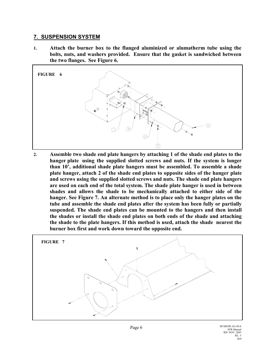 Suspension system | Schwank STR-USA User Manual | Page 10 / 33