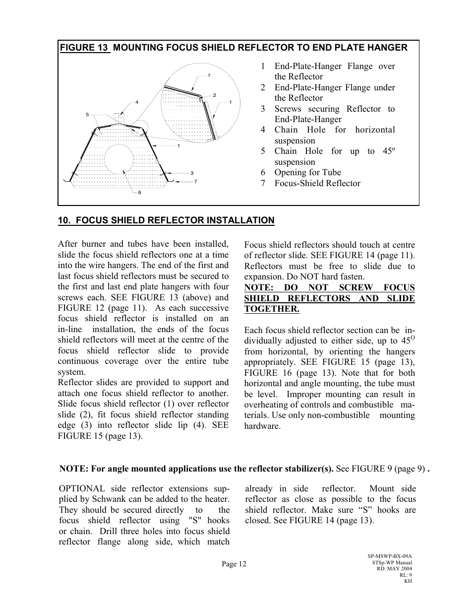 Schwank STSp-WP User Manual | Page 16 / 47