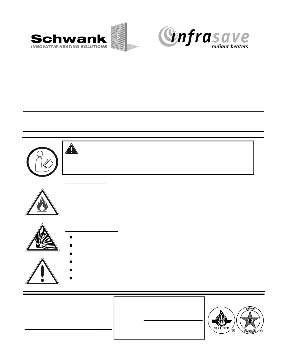 Schwank STW-JZ1 User Manual | 57 pages