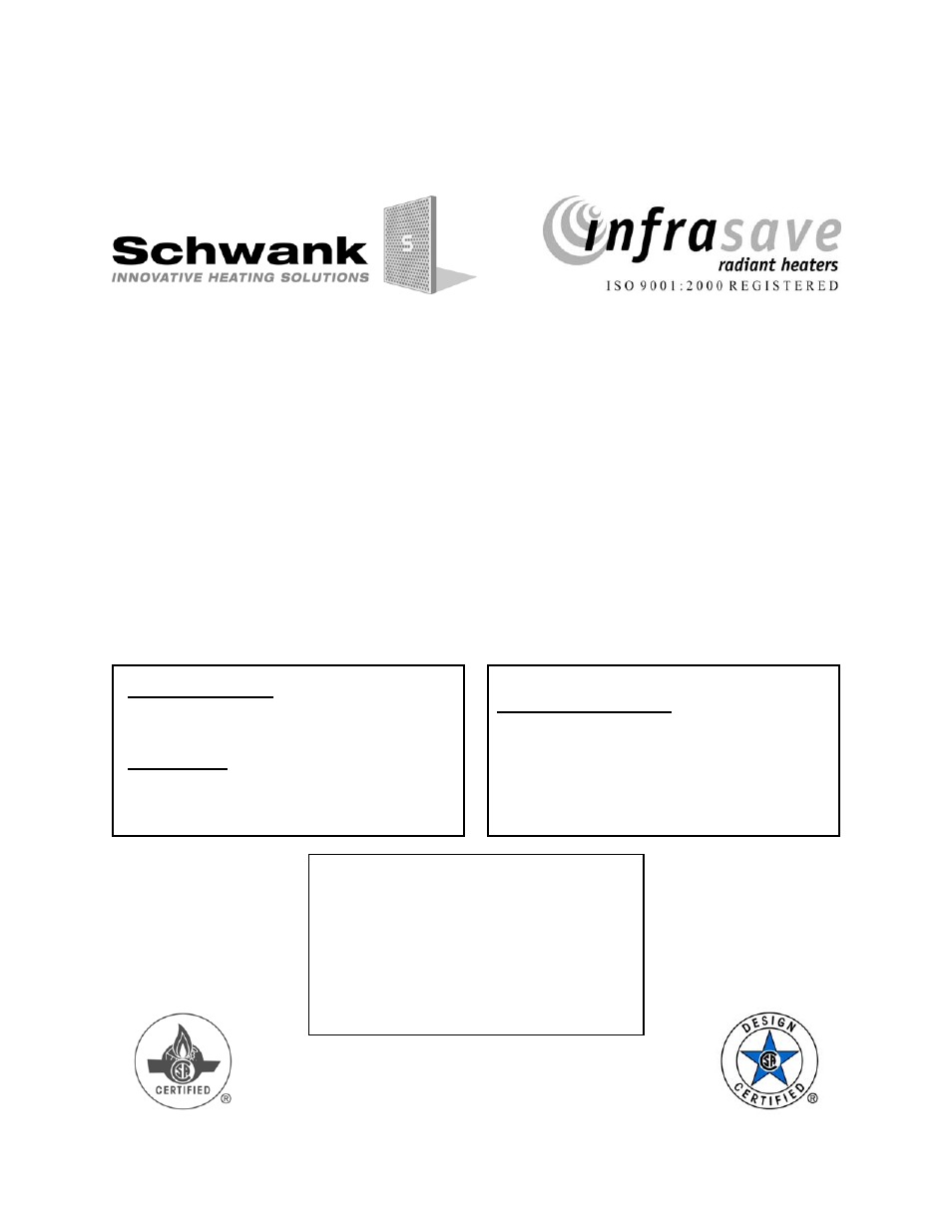 Schwank ATH Brooder/Agricultural Series User Manual | 32 pages